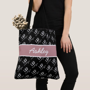 Personalized Labor and Delivery Nurse Pattern Tote