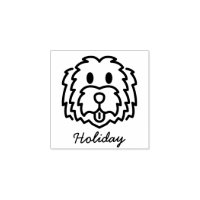 Personalized Labradoodle Name Rubber Stamp