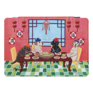 Personalized Labrador Chinese Restaurant iPad Pro Cover