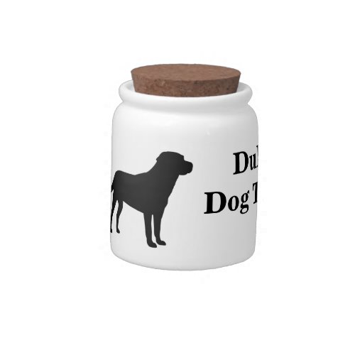 Personalized Labrador Dog Treat Jar