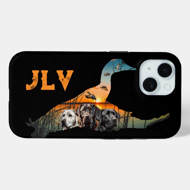 Personalized Labrador Retriever Case-Mate iPhone Case (Back (Horizontal))