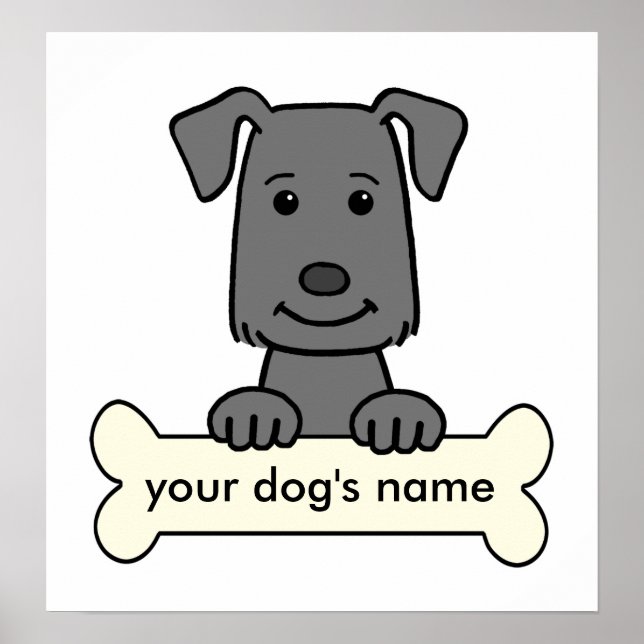 Personalized Labrador Retriever Poster (Front)