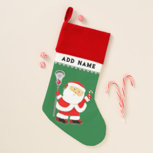 Personalized Lacrosse Christmas Stocking