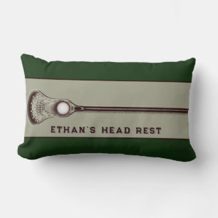 Personalized Lacrosse Gifts Lumbar Pillow