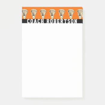 Personalized Lacrosse Gifts Notes by lacrosseshop at Zazzle