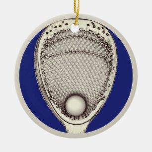 Personalized Lacrosse Goalie 2026 Collectible Ceramic Ornament