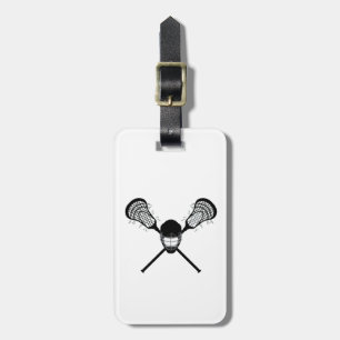  Personalized lacrosse  Luggage Tag