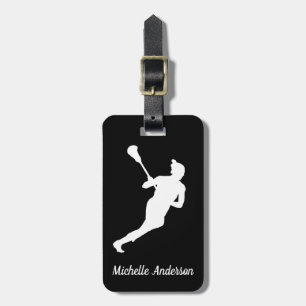 Personalized lacrosse  Luggage Tag