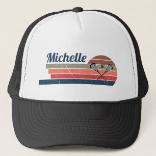 Personalized Lacrosse Name Trucker Hat