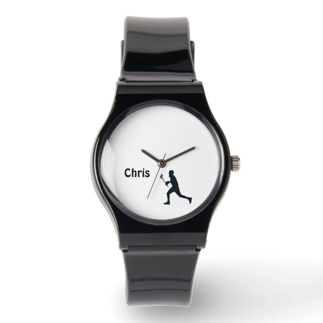 Personalized Lacrosse Watch (Front)