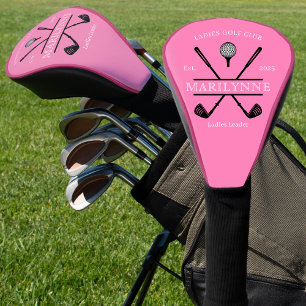 Personalized Ladies Club Name Golf Head Cover