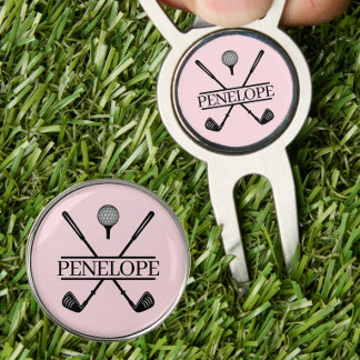Personalized Ladies Golf Name Divot Tool