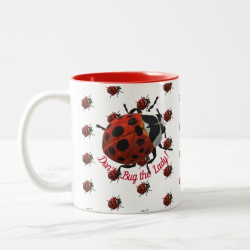 Personalized Ladybug Mug