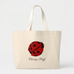 Personalized Ladybug Tote Bag at Zazzle