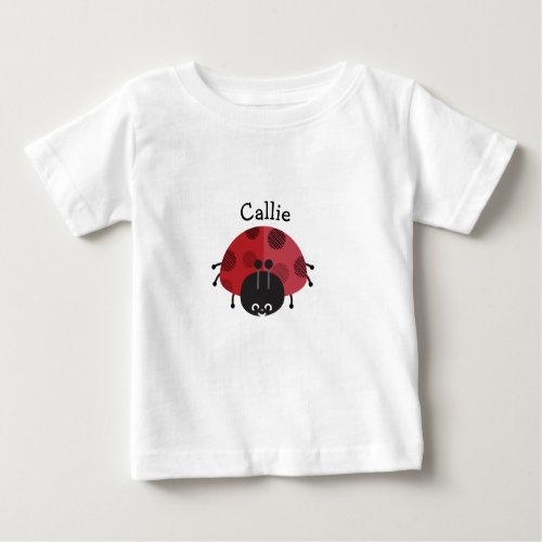 Personalized Ladybug Tutu Bodysuit