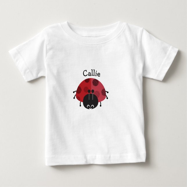 Personalized Ladybug Tutu Bodysuit (Front)