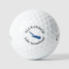 Personalized Lake Arrowhead Golf balls