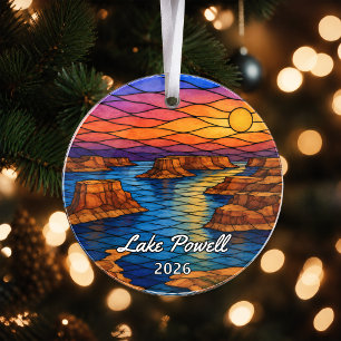 Personalized Lake Powell Acrylic Ornament, Custom Ornament
