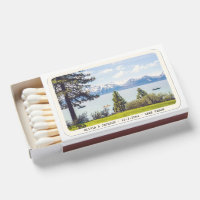 Personalized Lake Tahoe Wedding Favor Matches