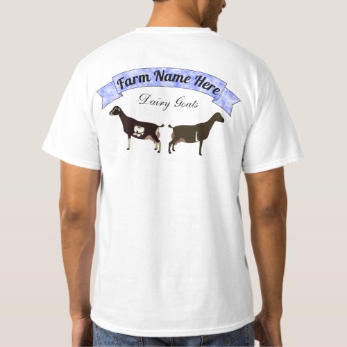 Personalized LaMancha Dairy Goat T_Shirt