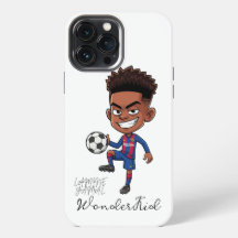 Personalized LamineYamal Cartoon iPhone 13 Pro Max