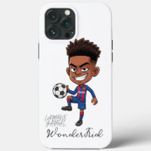 Personalized LamineYamal Cartoon iPhone 13 Pro Max