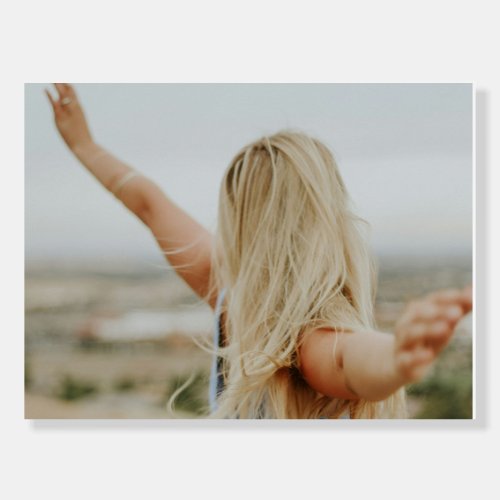 Personalized Landscape Canvas Art – Custom Outdoor Foam Board