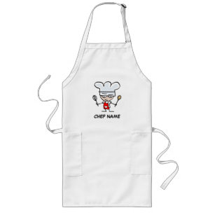 Personalized large apron   Add chef name