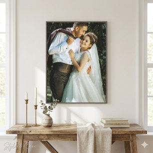 Personalized Large Canvas Wall Display 30x40 Print