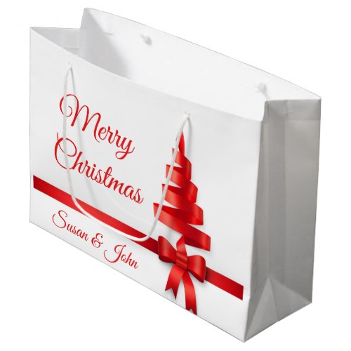 Personalized Large Christmas Gift Bag