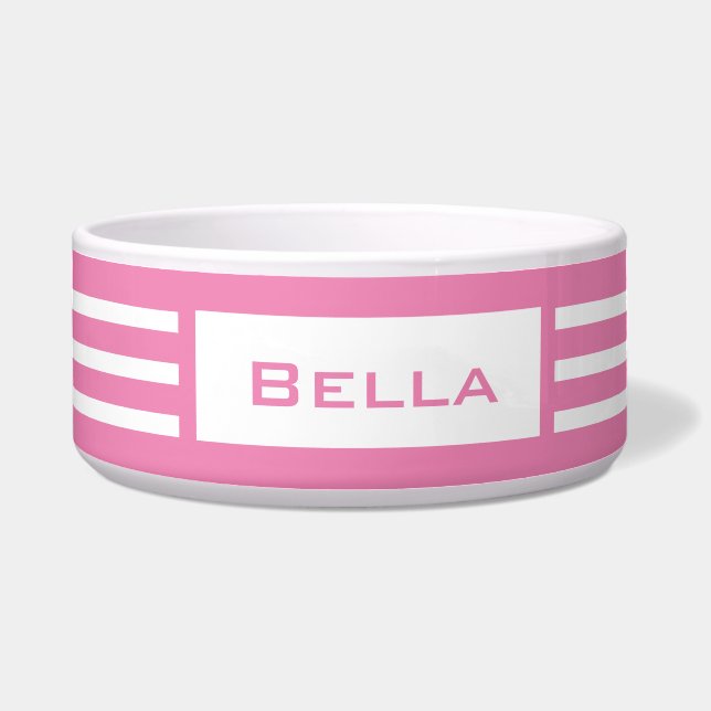 Personalized Large Pet Bowl (Front)