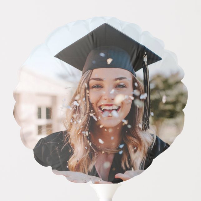 Personalized Large Photo Balloon Graduation (Front)