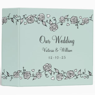 Personalized Large Wedding Photo Album Binder