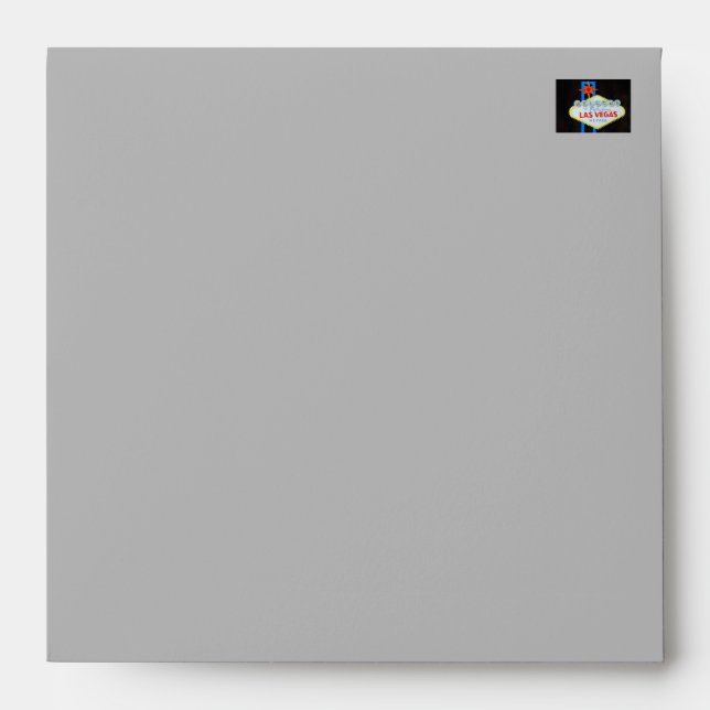 Personalized Las Vegas Sign Envelope (Front)