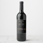 Personalized Las Vegas Skyline Wine Label<br><div class="desc">These personalized wine labels are perfect for your wedding or event.</div>