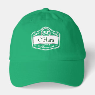 Personalized Last Name Best Beer in Ireland Hat