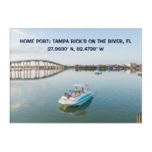 Personalized Latitude Longitude Nautical Photo