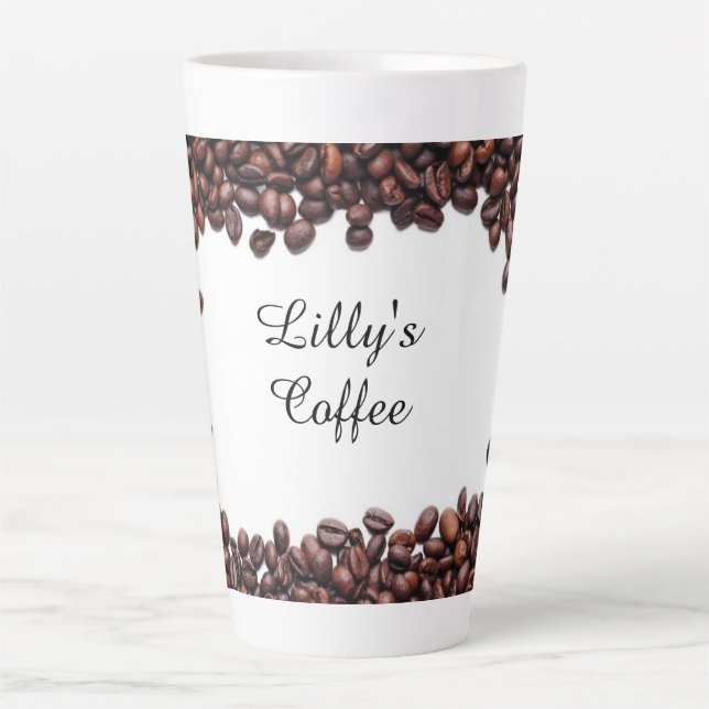  Personalized Latte Mug (Front)