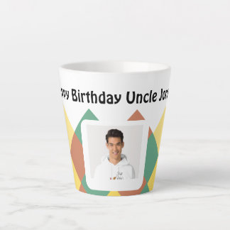 Personalized Latte Mug-editable image & text Mug