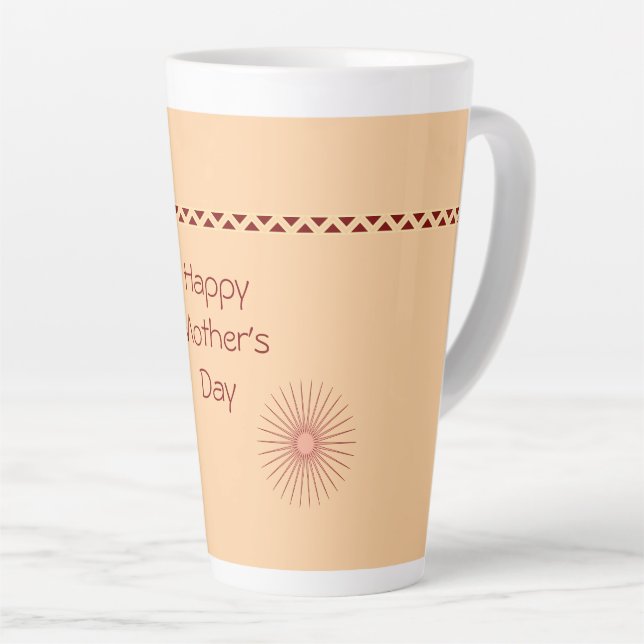 "Personalized Latte Mug Gift" (Right Angle)