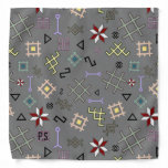 Personalized Latvian Ancient Pagan Symbols of Luck Bandana