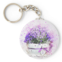 Personalized Lavender Flowers Feminine
