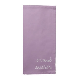 Personalized Lavender Herb Cloth Napkin