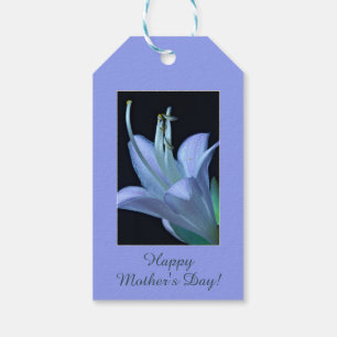 Personalized Lavender Hosta Flower, Mother's Day Gift Tags