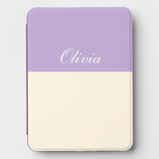 Personalized Lavender Minimalist Color Block Desig Kindle Cover