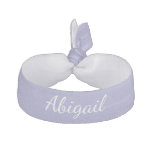 Personalized Lavender Purple Hair Tie
