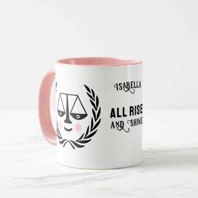 Personalized Lawyer Gift Mug (Front Left)