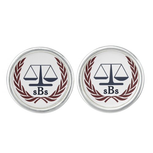 Personalized Lawyer Gifts Cufflinks