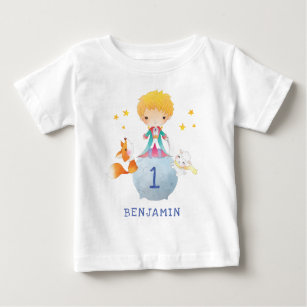 Personalized Le Petit Prince Birthday Baby T-Shirt