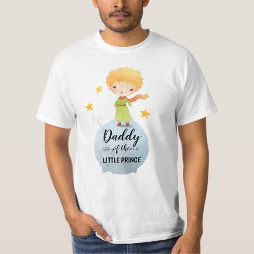 Personalized Le Petit Prince I Daddy I Birthday T_Shirt